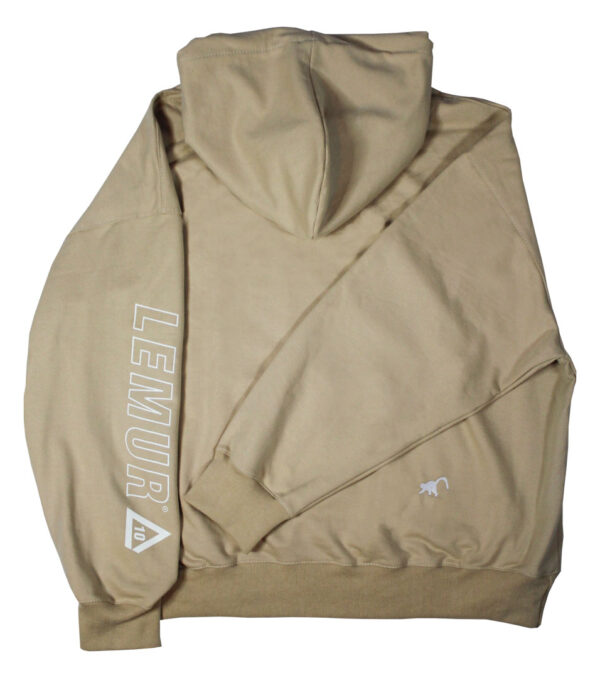 Polerón oversize unisex mob beige - Imagen 2