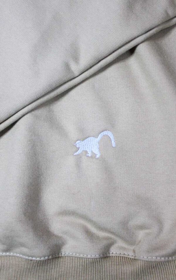 Polerón oversize unisex mob beige - Imagen 4