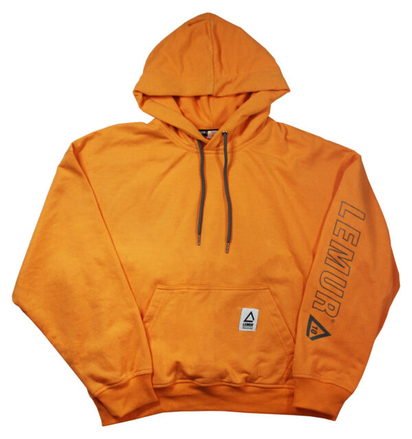 Polerón oversize mob naranjo